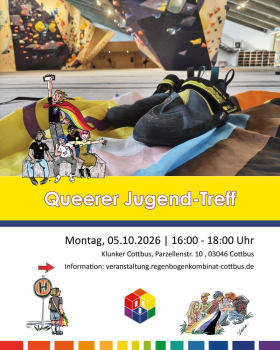 queerer Jugend-Treff - Bouldern im Klunker