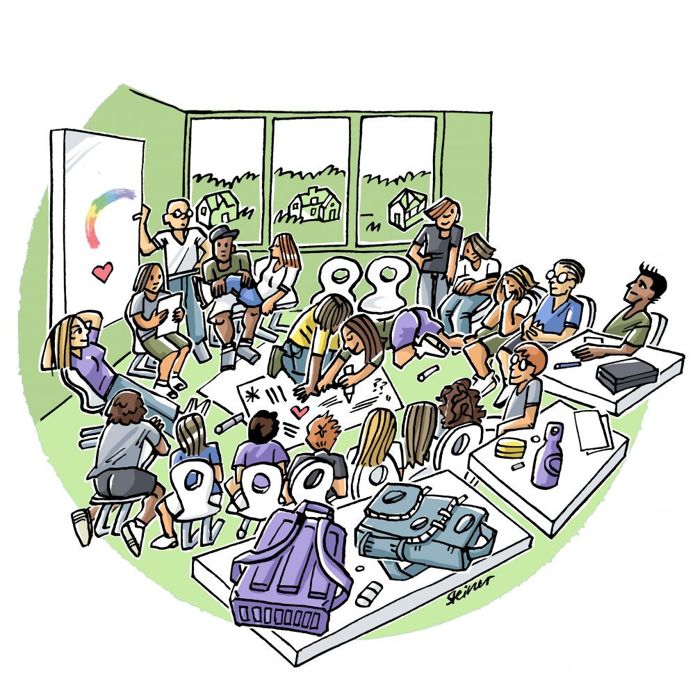 Illustration: Elke R. Steiner - steinercomix.de